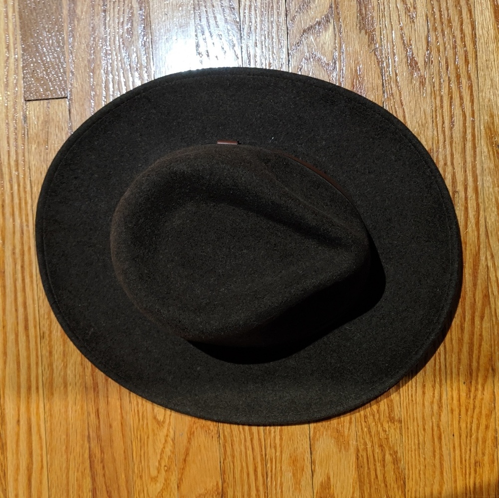 Brown Green Pendleton Fedora/Panama hat